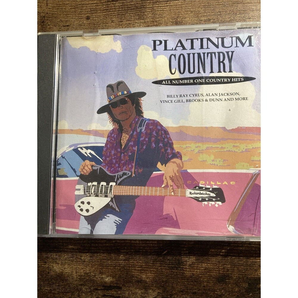 Platinum Country: All Number One Country Hits by Various Artists (CD, JCI...